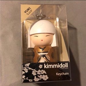 2009 Kimmidoll Yuki “luck” doll Keychain htf collectible New in box!